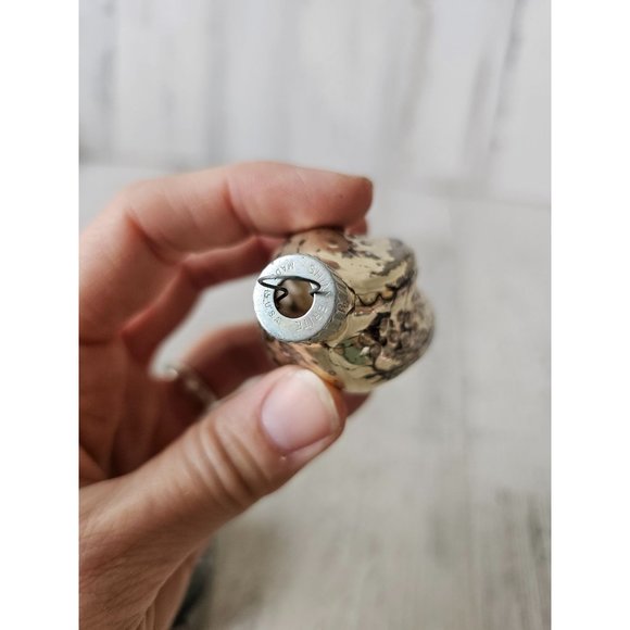 Vintage radko shiny Brite spiral acorn glass ornament set Xmas tree - Picture 12 of 12